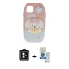 MARSİLYAN™- iPhone 11 Kılıf Akış Yansıma - Şeffaf Royal Nano Ekran Koruyucu + PVD Metal Kamera Lens - SH