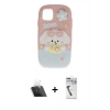 MARSİLYAN™- iPhone 11 Kılıf Akış Yansıma - Şeffaf Uv Polymer Nano Ekran Koruyucu + Kamera Lens Koruma Cam - SF