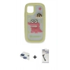 MARSİLYAN™- iPhone 11 Kılıf Akış Yansıma - Şeffaf Uv Polymer Nano Ekran Koruyucu + Pers Alüminyum Kamera Lens - LT
