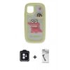 MARSİLYAN™- iPhone 11 Kılıf Akış Yansıma - Şeffaf Uv Polymer Nano Ekran Koruyucu + PVD Metal Kamera Lens - MI