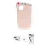 MARSİLYAN™- iPhone 11 Kılıf Akış Yansıma - Şeffaf Uv Polymer Nano Ekran Koruyucu + Pers Alüminyum Kamera Lens - YL