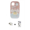 MARSİLYAN™- iPhone 11 Kılıf Akış Yansıma - Şeffaf Uv Polymer Nano Ekran Koruyucu + Pers Alüminyum Kamera Lens - GD