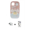 MARSİLYAN™- iPhone 11 Kılıf Akış Yansıma - Şeffaf Uv Polymer Nano Ekran Koruyucu + Pers Alüminyum Kamera Lens - YL