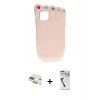 MARSİLYAN™- iPhone 11 Kılıf Akış Yansıma - Şeffaf Uv Polymer Nano Ekran Koruyucu + Pers Alüminyum Kamera Lens - GD
