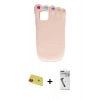 MARSİLYAN™- iPhone 11 Kılıf Akış Yansıma - Şeffaf Uv Polymer Nano Ekran Koruyucu + Rainbow Kamera Lens Koruma Cam - KI