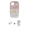 MARSİLYAN™- iPhone 11 Kılıf Akış Yansıma - Şeffaf Uv Polymer Nano Ekran Koruyucu + Renkli Kamera Lens Koruma Cam - SI