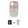 MARSİLYAN™- iPhone 11 Kılıf Akış Yansıma - Şeffaf Uv Polymer Nano Ekran Koruyucu + PVD Metal Kamera Lens - SH