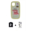 MARSİLYAN™- iPhone 11 Kılıf Akış Yansıma - Şeffaf Uv Polymer Nano Ekran Koruyucu + PVD Metal Kamera Lens - SH
