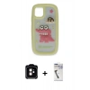 MARSİLYAN™- iPhone 11 Kılıf Akış Yansıma - Şeffaf Uv Polymer Nano Ekran Koruyucu + PVD Metal Kamera Lens - TU
