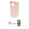 MARSİLYAN™- iPhone 11 Kılıf Akış Yansıma - Siyah 34D Hayalet Izgaralı Cam + Pers Alüminyum Kamera Lens - GD