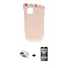 MARSİLYAN™- iPhone 11 Kılıf Akış Yansıma - Siyah 34D Hayalet Izgaralı Cam + Pers Alüminyum Kamera Lens - LT