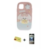 MARSİLYAN™- iPhone 11 Kılıf Akış Yansıma - Siyah 34D Hayalet Izgaralı Cam + Rainbow Kamera Lens Koruma Cam - KI