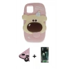 MARSİLYAN™- iPhone 11 Kılıf Akış Yansıma - Siyah 360 Mat Full Body Arka Koruyucu + Raze Metal Kamera Lens - SH
