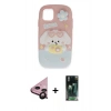 MARSİLYAN™- iPhone 11 Kılıf Akış Yansıma - Siyah 360 Mat Full Body Arka Koruyucu + Raze Metal Kamera Lens - SH