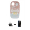 MARSİLYAN™- iPhone 11 Kılıf Akış Yansıma - Siyah 3D Antistatik Hayalet Cam Ekran Koruyucu + Şeffaf Kamera Lens Koruma Cam