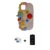 MARSİLYAN™- iPhone 11 Kılıf Akış Yansıma - Siyah 6D Antistatik Mat Seramik Hayalet Nano Ekran Koruyucu + Pers Alüminyum Kamera Lens - GI