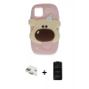 MARSİLYAN™- iPhone 11 Kılıf Akış Yansıma - Siyah 6D Antistatik Mat Seramik Hayalet Nano Ekran Koruyucu + Pers Alüminyum Kamera Lens - GD