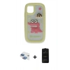 MARSİLYAN™- iPhone 11 Kılıf Akış Yansıma - Siyah 6D Antistatik Mat Seramik Hayalet Nano Ekran Koruyucu + Pers Alüminyum Kamera Lens - GI