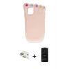 MARSİLYAN™- iPhone 11 Kılıf Akış Yansıma - Siyah 6D Antistatik Mat Seramik Hayalet Nano Ekran Koruyucu + Pers Alüminyum Kamera Lens - GD