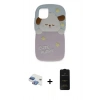 MARSİLYAN™- iPhone 11 Kılıf Akış Yansıma - Siyah 6D Antistatik Mat Seramik Hayalet Nano Ekran Koruyucu + Pers Alüminyum Kamera Lens - GI