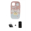 MARSİLYAN™- iPhone 11 Kılıf Akış Yansıma - Siyah 6D Antistatik Mat Seramik Hayalet Nano Ekran Koruyucu + Kamera Lens Koruma Cam - SF