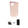 MARSİLYAN™- iPhone 11 Kılıf Akış Yansıma - Siyah 6D Antistatik Mat Seramik Hayalet Nano Ekran Koruyucu + Kamera Lens Koruma Cam - SF