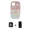 MARSİLYAN™- iPhone 11 Kılıf Akış Yansıma - Siyah 6D Antistatik Mat Seramik Hayalet Nano Ekran Koruyucu + PVD Metal Kamera Lens - MI