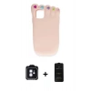 MARSİLYAN™- iPhone 11 Kılıf Akış Yansıma - Siyah 6D Antistatik Mat Seramik Hayalet Nano Ekran Koruyucu + PVD Metal Kamera Lens - MI