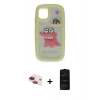 MARSİLYAN™- iPhone 11 Kılıf Akış Yansıma - Siyah 6D Antistatik Mat Seramik Hayalet Nano Ekran Koruyucu + Pers Alüminyum Kamera Lens - KI