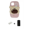MARSİLYAN™- iPhone 11 Kılıf Akış Yansıma - Siyah 6D Antistatik Mat Seramik Hayalet Nano Ekran Koruyucu + Renkli Kamera Lens Koruma Cam - TU