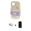 MARSİLYAN™- iPhone 11 Kılıf Akış Yansıma - Siyah 6D Antistatik Mat Seramik Hayalet Nano Ekran Koruyucu + Pers Alüminyum Kamera Lens - YL