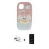 MARSİLYAN™- iPhone 11 Kılıf Akış Yansıma - Siyah 6D Antistatik Mat Seramik Hayalet Nano Ekran Koruyucu + Pers Alüminyum Kamera Lens - YL