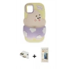 MARSİLYAN™- iPhone 11 Kılıf Akış Yansıma - Siyah 6D Mat Seramik Hayalet Nano Ekran Koruyucu + Pers Alüminyum Kamera Lens - GD