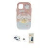 MARSİLYAN™- iPhone 11 Kılıf Akış Yansıma - Siyah 6D Mat Seramik Hayalet Nano Ekran Koruyucu + Lacivert Pers Alüminyum Kamera Lens
