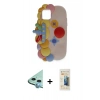 MARSİLYAN™- iPhone 11 Kılıf Akış Yansıma - Siyah 6D Mat Seramik Hayalet Nano Ekran Koruyucu + Raze Metal Kamera Lens - MI