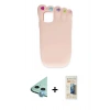 MARSİLYAN™- iPhone 11 Kılıf Akış Yansıma - Siyah 6D Mat Seramik Hayalet Nano Ekran Koruyucu + Raze Metal Kamera Lens - MI