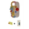 MARSİLYAN™- iPhone 11 Kılıf Akış Yansıma - Siyah 6D Mat Seramik Hayalet Nano Ekran Koruyucu + Rainbow Kamera Lens Koruma Cam - KI
