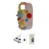 MARSİLYAN™- iPhone 11 Kılıf Akış Yansıma - Siyah 6D Mat Seramik Hayalet Nano Ekran Koruyucu + Raze Metal Kamera Lens - GS