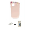 MARSİLYAN™- iPhone 11 Kılıf Akış Yansıma - Siyah 6D Mat Seramik Hayalet Nano Ekran Koruyucu + Renkli Kamera Lens Koruma Cam - SI