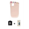 MARSİLYAN™- iPhone 11 Kılıf Akış Yansıma - Siyah 6D Mat Seramik Hayalet Nano Ekran Koruyucu + PVD Metal Kamera Lens - TU