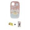 MARSİLYAN™- iPhone 11 Kılıf Akış Yansıma - Siyah Bilvis 3D Cam Ekran Koruyucu + Rainbow Kamera Lens Koruma Cam - KI