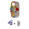 MARSİLYAN™- iPhone 11 Kılıf Akış Yansıma - Siyah Bilvis 3D Cam Ekran Koruyucu + Raze Metal Kamera Lens - MR