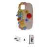 MARSİLYAN™- iPhone 11 Kılıf Akış Yansıma - Siyah Bilvis 3D Cam Ekran Koruyucu + Pers Alüminyum Kamera Lens - YL