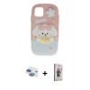 MARSİLYAN™- iPhone 11 Kılıf Akış Yansıma - Siyah Bilvis 3D Cam Ekran Koruyucu + Pers Alüminyum Kamera Lens - GI
