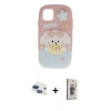 MARSİLYAN™- iPhone 11 Kılıf Akış Yansıma - Siyah Bilvis 3D Cam Ekran Koruyucu + Pers Alüminyum Kamera Lens - LT