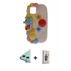 MARSİLYAN™- iPhone 11 Kılıf Akış Yansıma - Siyah Bilvis 3D Cam Ekran Koruyucu + Raze Metal Kamera Lens - MI