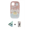 MARSİLYAN™- iPhone 11 Kılıf Akış Yansıma - Siyah Bilvis 3D Cam Ekran Koruyucu + Raze Metal Kamera Lens - MI
