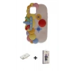 MARSİLYAN™- iPhone 11 Kılıf Akış Yansıma - Siyah Bilvis 3D Cam Ekran Koruyucu + Renkli Kamera Lens Koruma Cam - SI