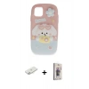 MARSİLYAN™- iPhone 11 Kılıf Akış Yansıma - Siyah Bilvis 3D Cam Ekran Koruyucu + Renkli Kamera Lens Koruma Cam - SI