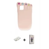 MARSİLYAN™- iPhone 11 Kılıf Akış Yansıma - Siyah Bilvis 3D Cam Ekran Koruyucu + Renkli Kamera Lens Koruma Cam - TU